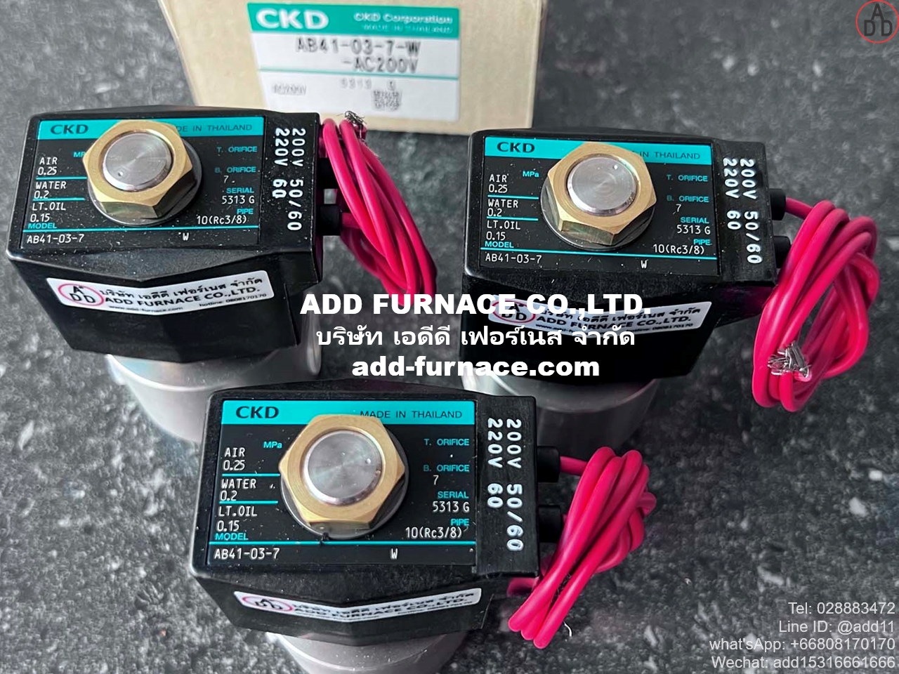 CKD AB41-03-7-W-AC200V (3) 